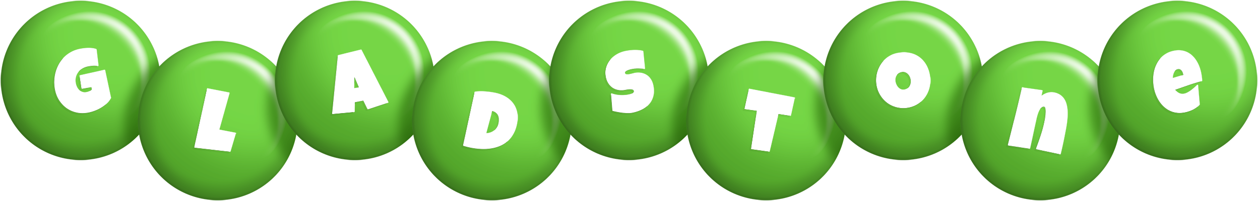 Gladstone candy-green logo