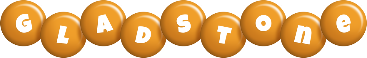 Gladstone candy-orange logo