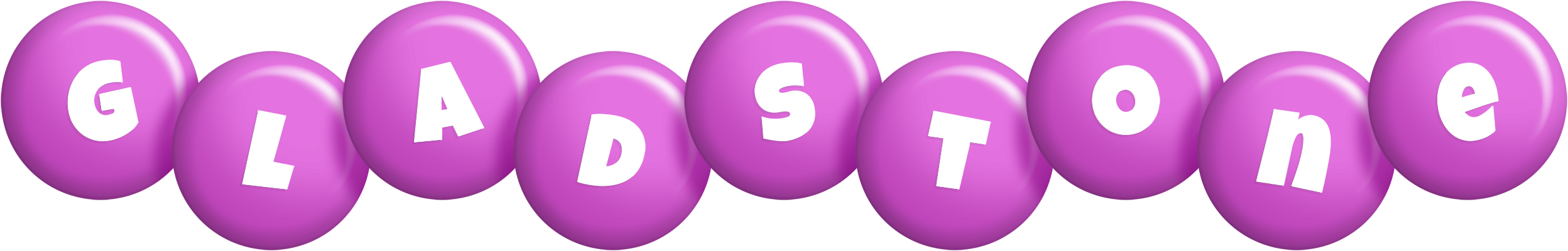 Gladstone candy-purple logo