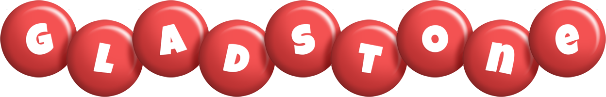 Gladstone candy-red logo