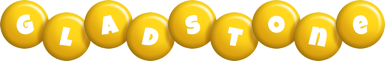 Gladstone candy-yellow logo