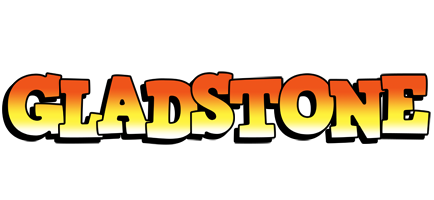 Gladstone sunset logo