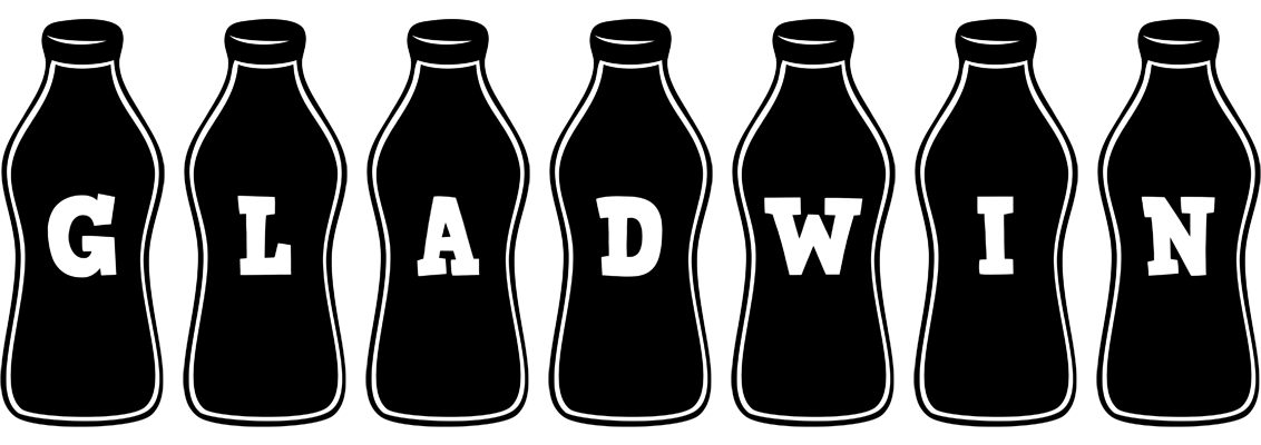 Gladwin bottle logo