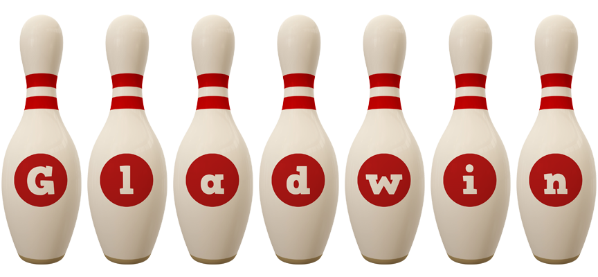 Gladwin bowling-pin logo