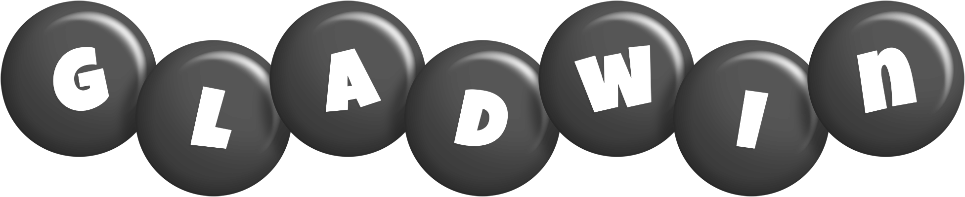 Gladwin candy-black logo