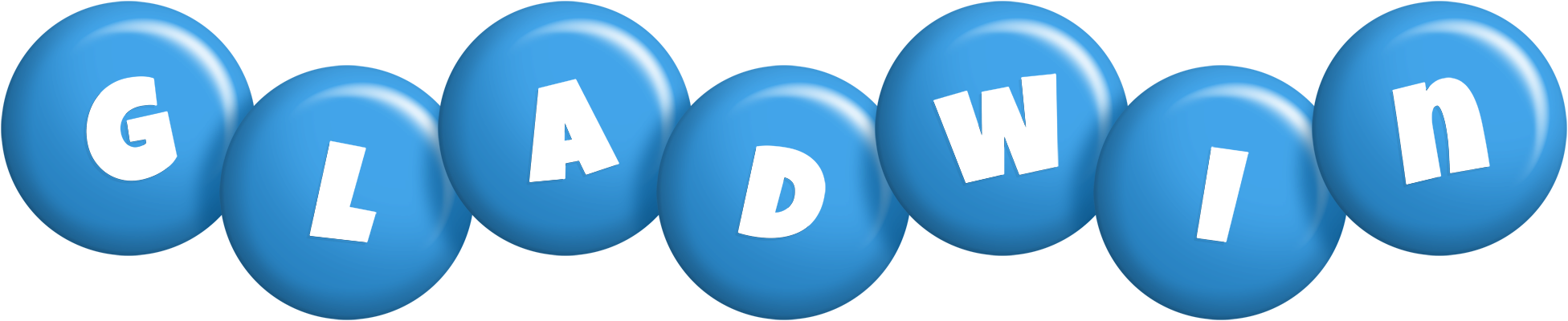 Gladwin candy-blue logo