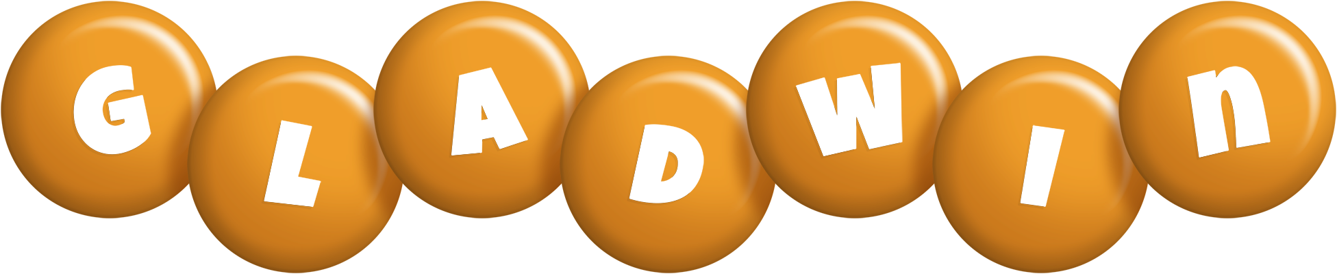 Gladwin candy-orange logo