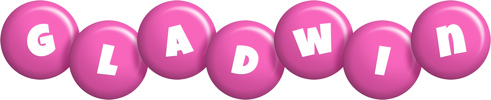 Gladwin candy-pink logo