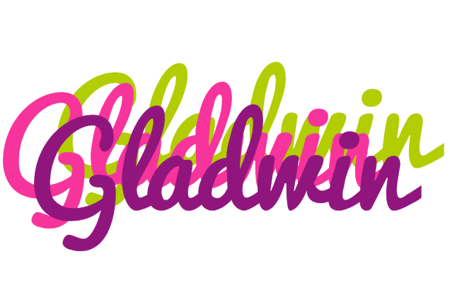 Gladwin flowers logo