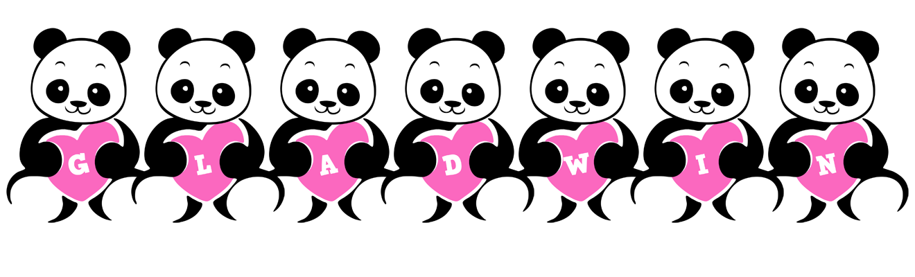 Gladwin love-panda logo