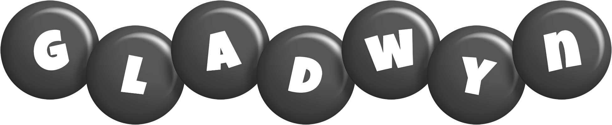 Gladwyn candy-black logo