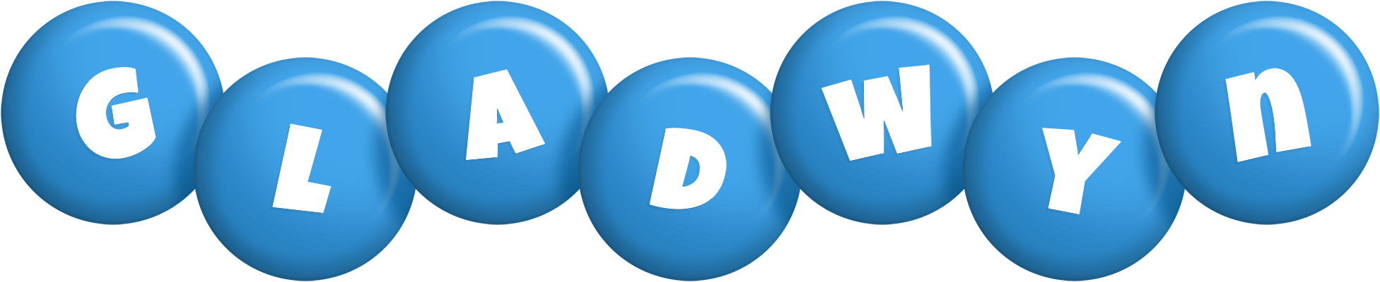 Gladwyn candy-blue logo