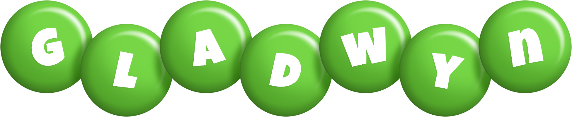 Gladwyn candy-green logo