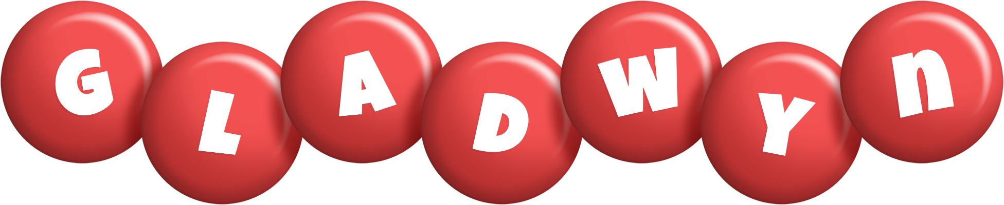Gladwyn candy-red logo