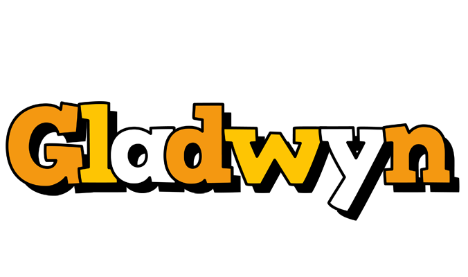 Gladwyn cartoon logo