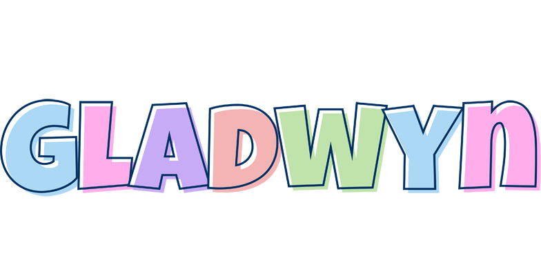 Gladwyn pastel logo
