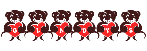 Gladys bear logo