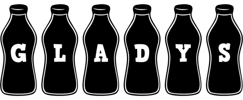 Gladys bottle logo