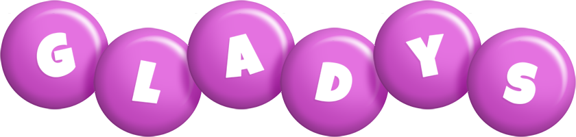Gladys candy-purple logo