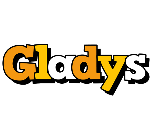 Gladys cartoon logo