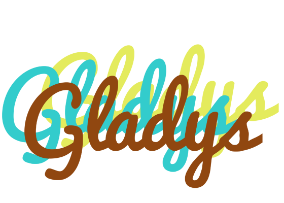 Gladys cupcake logo