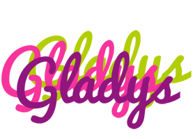Gladys flowers logo