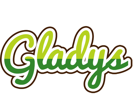 Gladys golfing logo