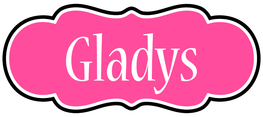 Gladys invitation logo