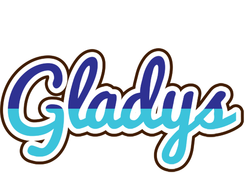 Gladys raining logo