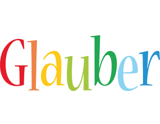 Glauber birthday logo