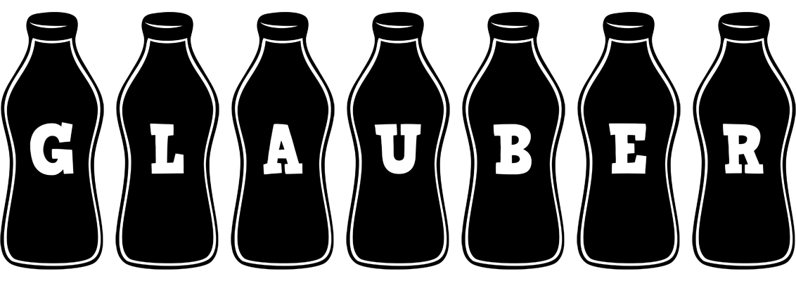 Glauber bottle logo
