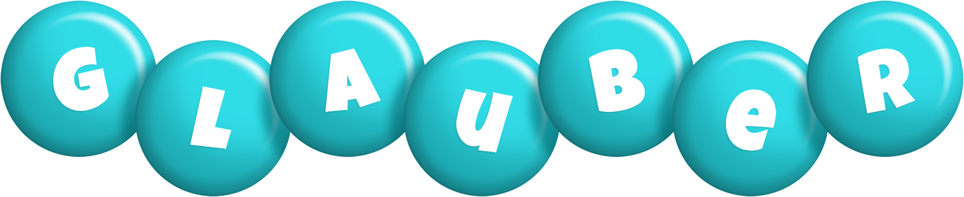 Glauber candy-azur logo