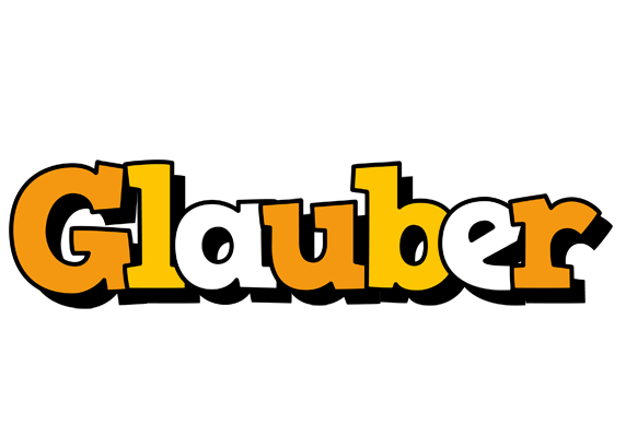 Glauber cartoon logo
