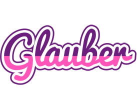 Glauber cheerful logo