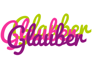 Glauber flowers logo