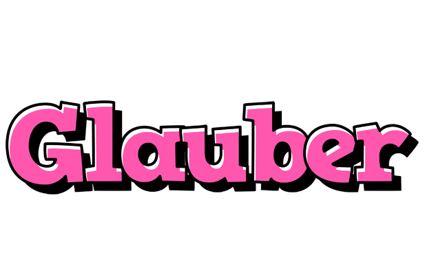 Glauber girlish logo