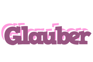 Glauber relaxing logo