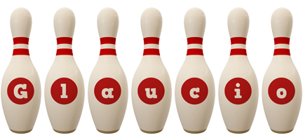 Glaucio bowling-pin logo
