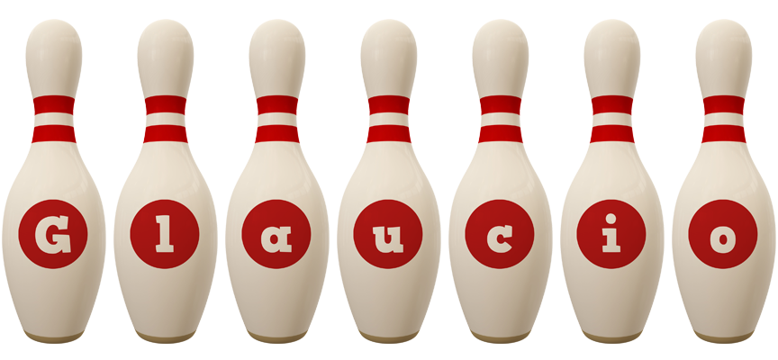 Glaucio bowling-pin logo