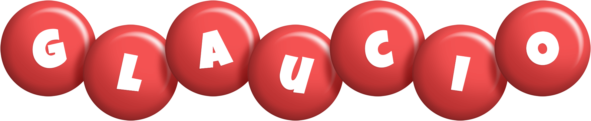 Glaucio candy-red logo