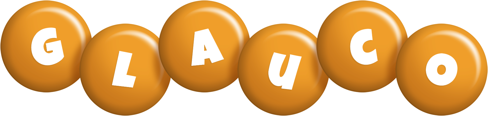 Glauco candy-orange logo