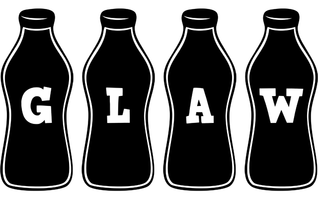 Glaw bottle logo