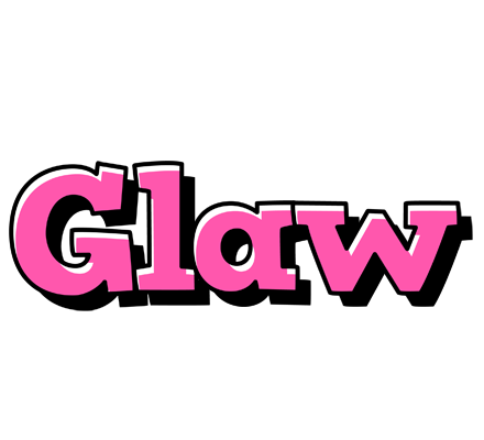 Glaw girlish logo