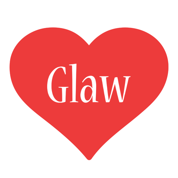 Glaw love logo