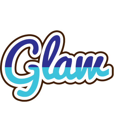 Glaw raining logo