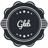 Gleb badge logo