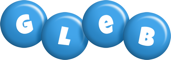 Gleb candy-blue logo