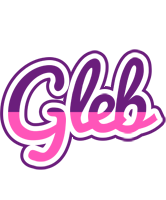 Gleb cheerful logo