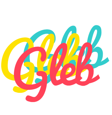 Gleb disco logo