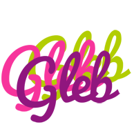 Gleb flowers logo